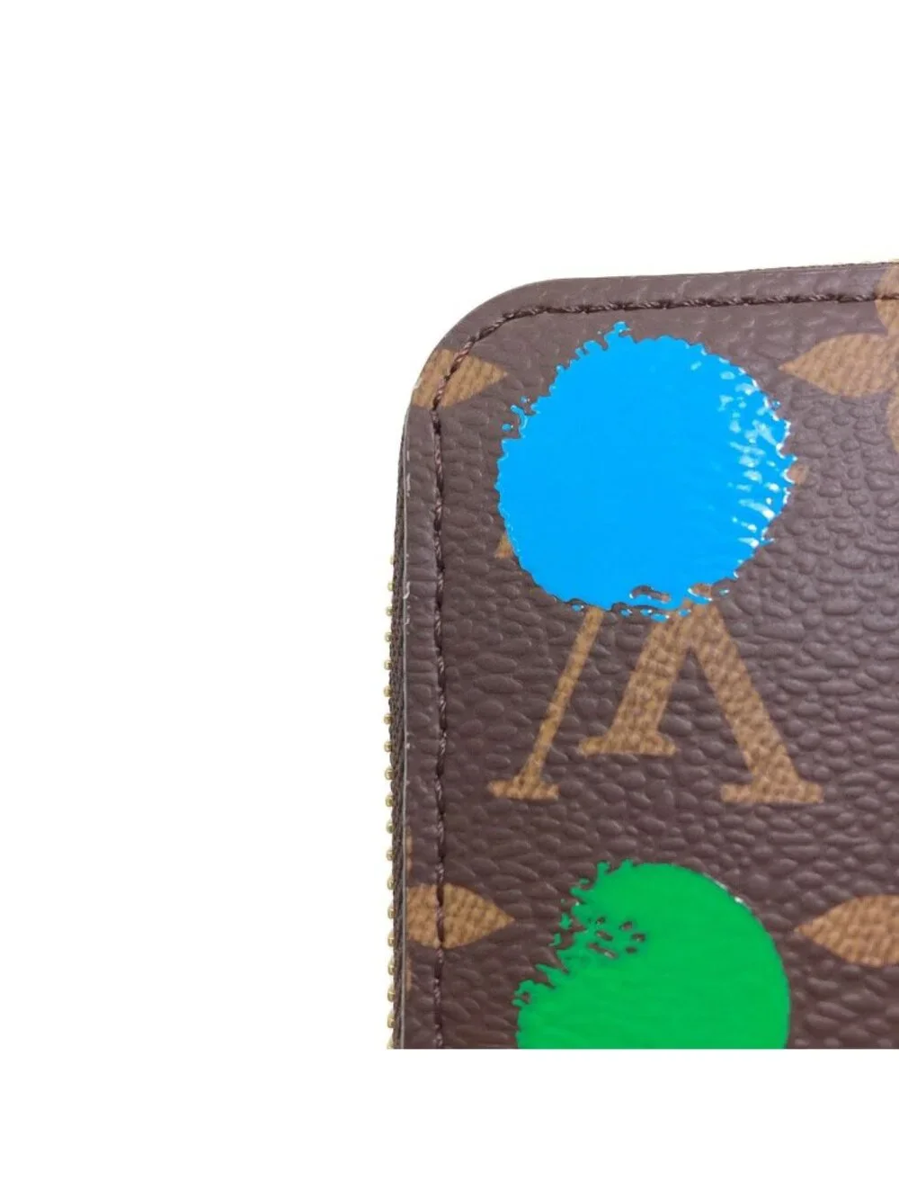 Louis Vuitton Zippy Wallet Yayoi Kusama Monogram Canvas